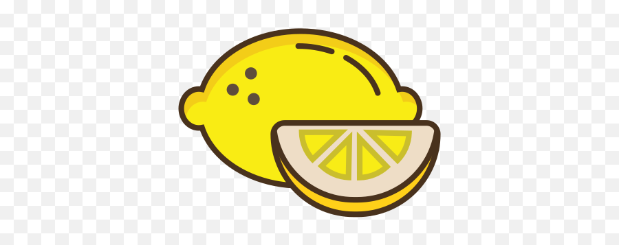 Lemon Fruit Food Free Icon Of Nz Fruit - Happy Emoji,Fruit Emoticon