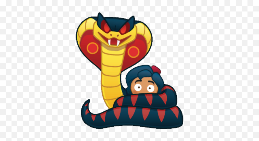 Snake Jafar Disney Emoji Blitz Wiki Fandom - Fictional Character,Snake Emoji Png