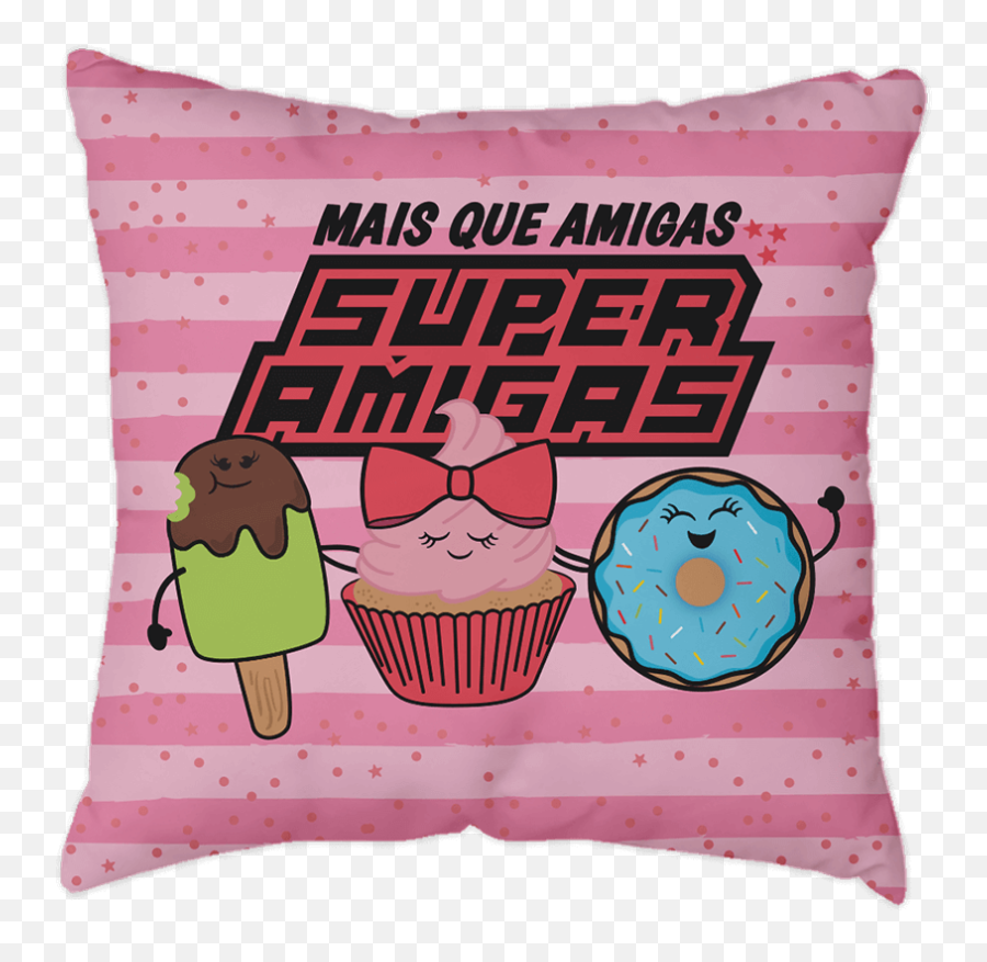 Simas Presentes Criativos - Capa De Almofada Super Amigas Decorative Emoji,Almofada De Emoji