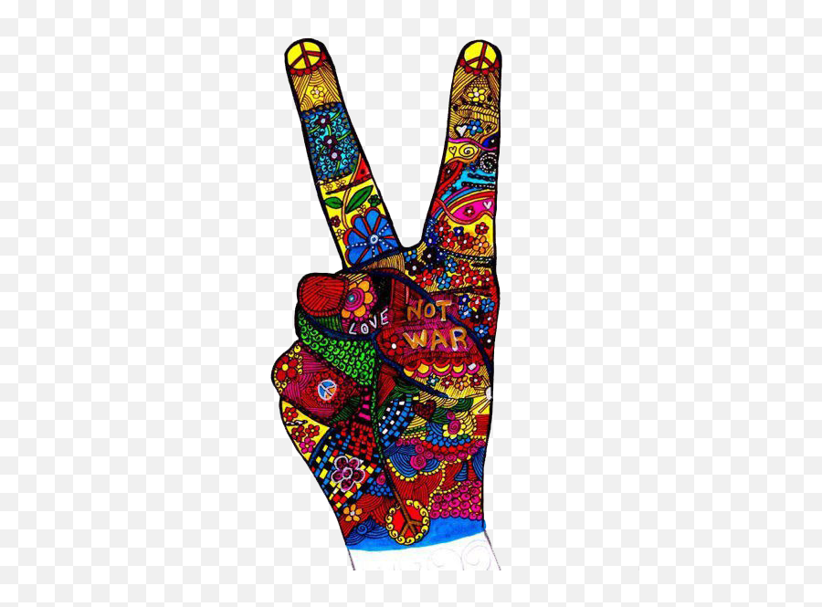 Hippie Peace Love Usepng Emoji,Peace And Love Emoji