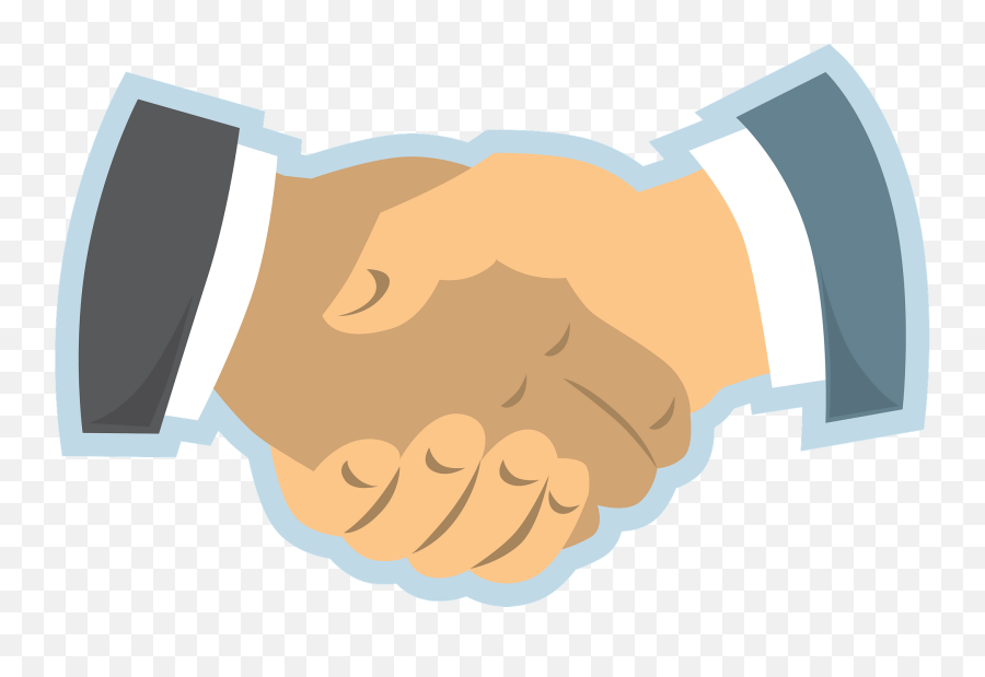 Handshake Clipart Free Download Transparent Png Creazilla - Fist Emoji,Shake Hands Emoji