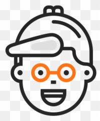 Icono El Niño La Gente Smiley Sonrisa Divertido Niño - Dot Emoji,Emoticon Vergonzoso