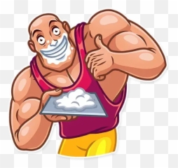 Bodybuilder Whatsapp Stickers - Stickers Cloud Protein Powder Myths And Facts Emoji,Body Building Emoji