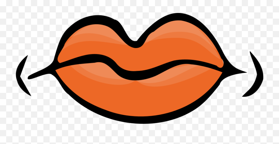 Lip Clipart - Clip Art Library Mouth Lips Sad Clipart Emoji,Birrete Emoticon Fb