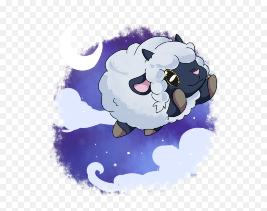 Count Sheep Before Sleep Wooloo Know Your Meme - Sleeping Wooloo Emoji,Sheep Emoticon Tumblr