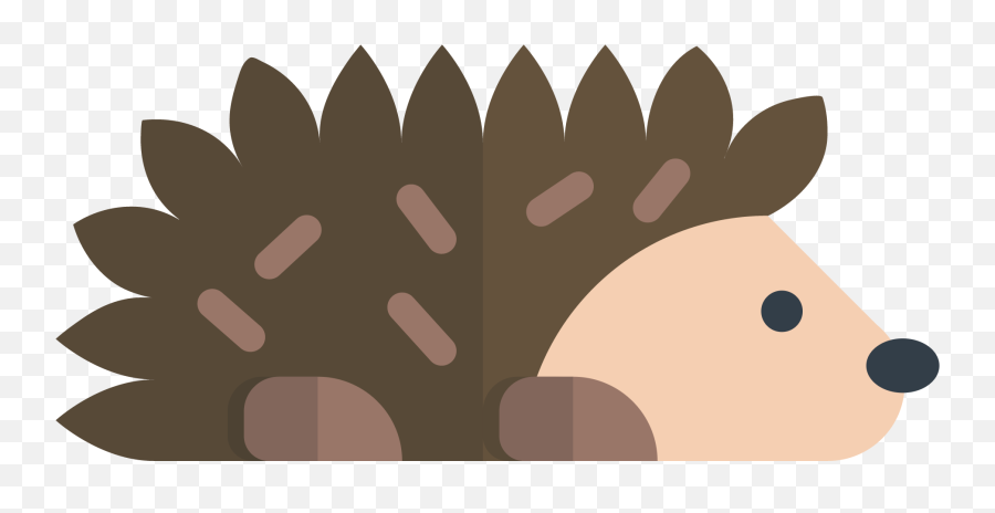 Hedgehog Clipart Transparent Background - Art Emoji,Porcupine Emoji