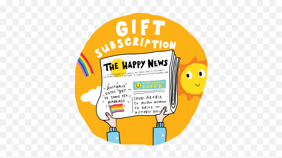Products - Happy Newspaper Gift Subscription Emoji,Banana Emoticon Gif Jelly