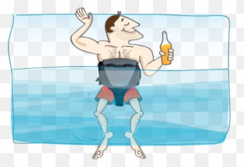 Asmostlakedwellersknowanupside Lake Fun Lake House - Swimming Emoji,Upside Down Emotions