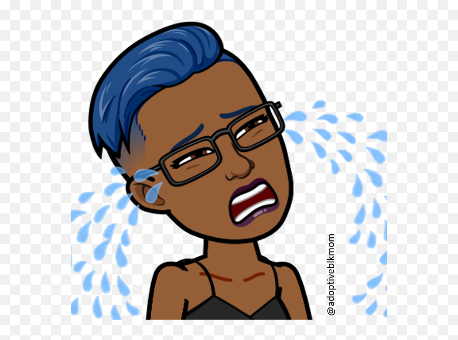 A Sad Escalation Adoptiveblackmom - For Adult Emoji,Clip Art Emotions African American