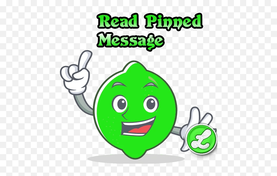 Limewallet - Telegram Sticker Happy Emoji,Twitter Pinned Emoticon