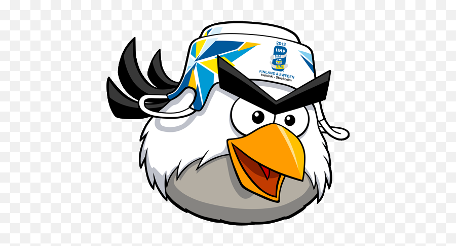 Characters - Angry Birds Hockey Bird Emoji,Big Angry Bird Facebook Emoticon