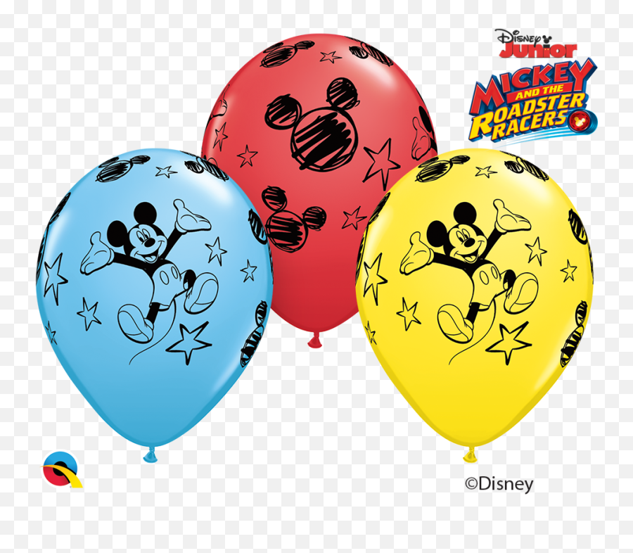 Mickey Mouse Latex Balloon - Balloon Emoji,Easter Island Heads Emoji