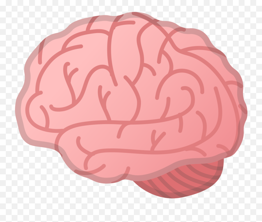 Brain Emoji - Cerebro Emoji,Brain Emoji