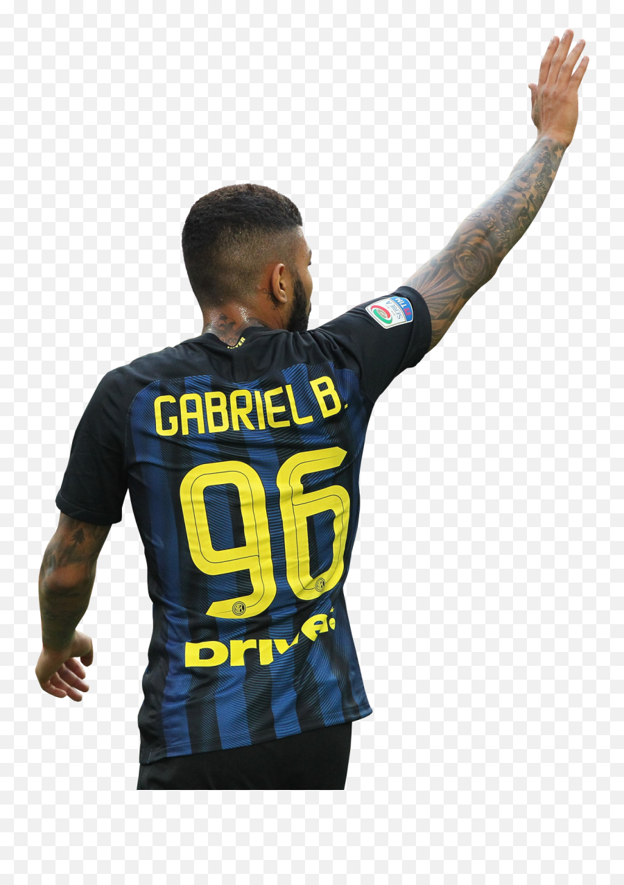 Gabriel Barbosa Football Render - 30147 Footyrenders Gabriel Barbosa Inter Png Emoji,Gabriel Barbosa Emoticon Heart