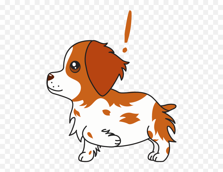 Honey The Brittany Spaniel Messages Sticker - 9 Clipart Full Emoji,Taco John's Emojis
