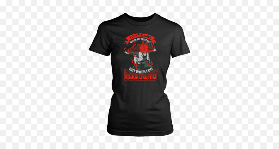 Maito Gai Shirt Naruto Shirt I Donu0027t Always Show My Emoji,Naruto I Don't Feel Anything... And I Have No Emotions Maito Gai Shirt Naruto Shirt I Donu0027t Always Show My Emoji,Naruto I Don't Feel Anything... And I Have No Emotions