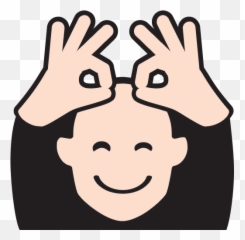 Face With Ok Gesture Id 11450 Emojicouk - Happy,Ok Emoji Face