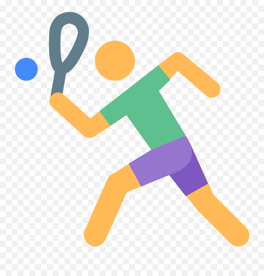 Download Hd Racquetball Icon - Squash Icone Transparent Png Emoji,Racket Emoji