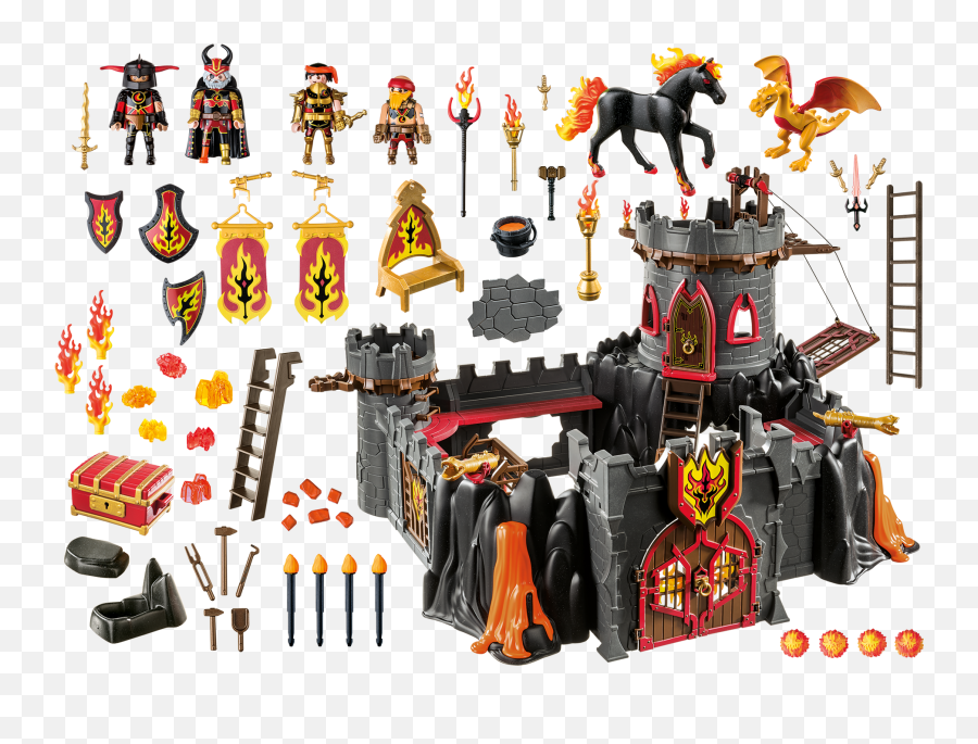 Fire Figure Playset Playsets Toys Games - Playmobil Burnham Raiders Emoji,Emoji Squishy Blind Box