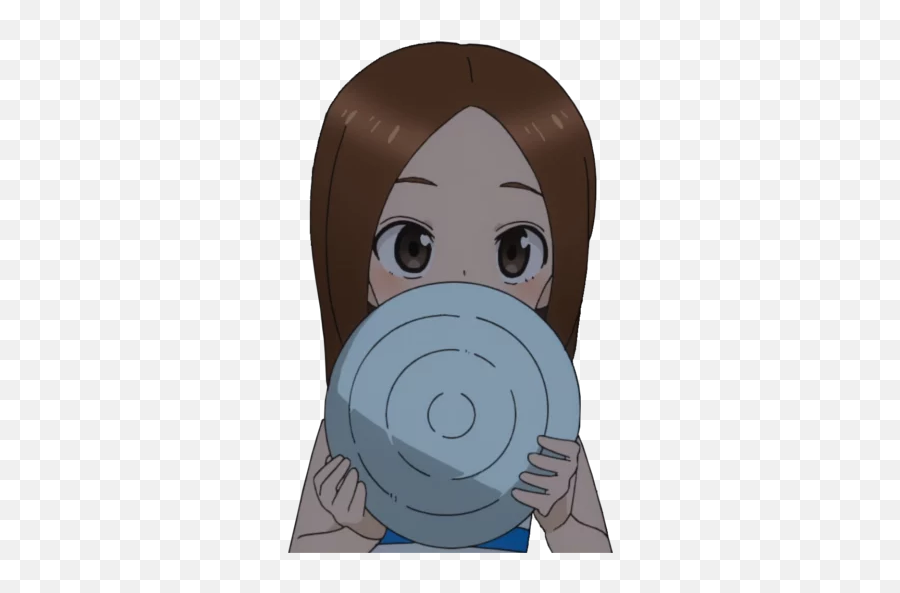 Telegram Sticker From Collection Let Us All Love Takagi Emoji,Let Me In Meme Emoji