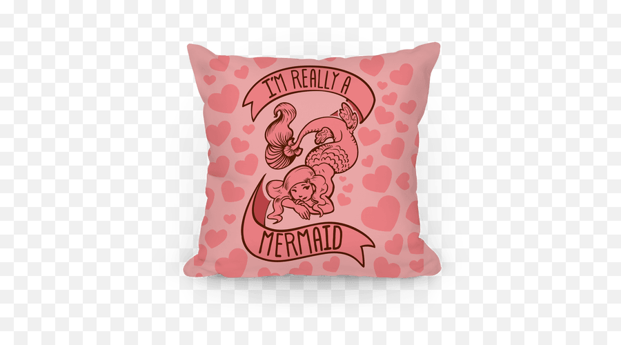 Mermaid Pillow U2013 Fashion Dresses - Decorative Emoji,Emoji Pillow At Walmart
