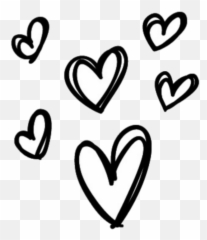 Download Corazones Amor Amour Love Blonco Negro Tumblr - Corazones Tumblr Blanco Y Negro Emoji,Corazones Emojis Png