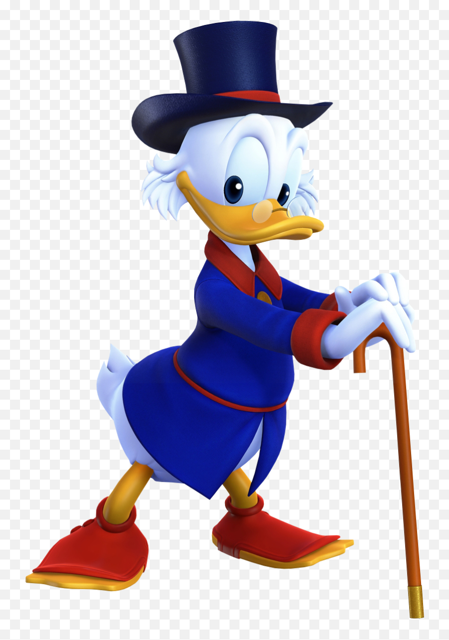 Scrooge Mcduck Disney Fanon Wiki Fandom - Kingdom Hearts Uncle Scrooge Emoji,Moai Head Emoji