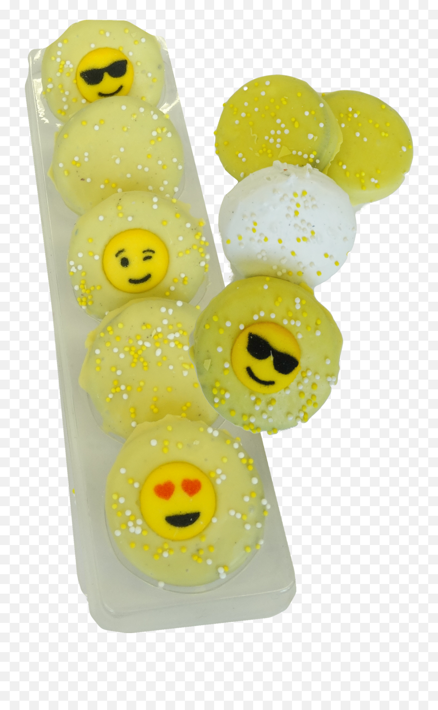 Emoji 5 Pack Chocolate Covered Oreos - Happy,Emoji Oreos