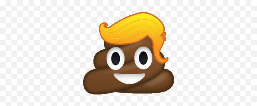 Donald Trump Style Poop Emoji Png - Donald Trump Poop Emoji,Free Trump Emoji