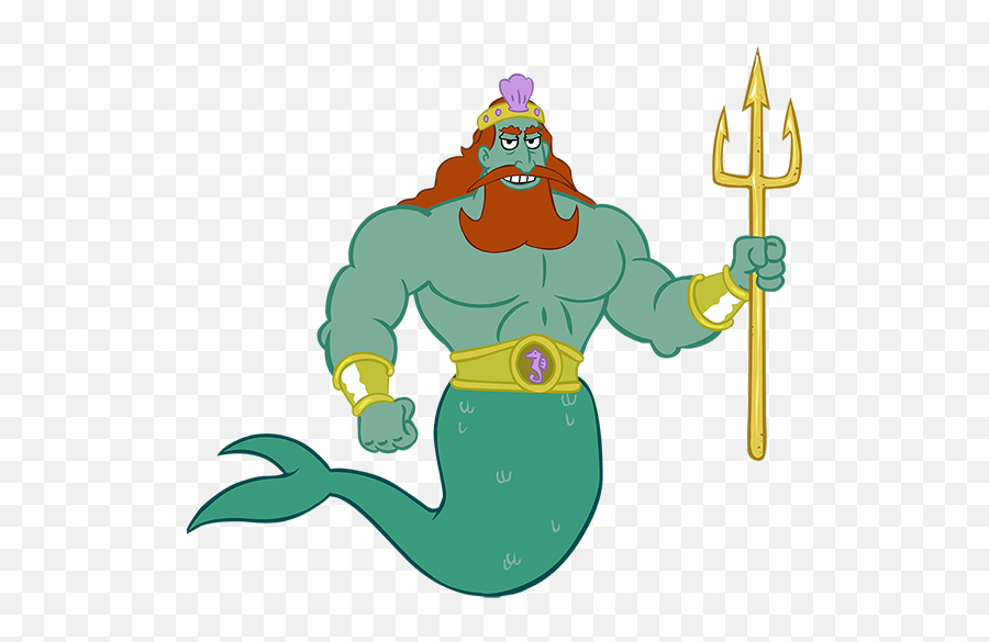 The Most Iconic Spongebob Squarepants - King Neptune Png Emoji,Spongebob Squarepants Emotions