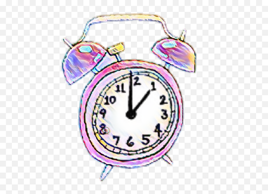 Clock Sticker - Girly Emoji,Clock Emoji Midnight