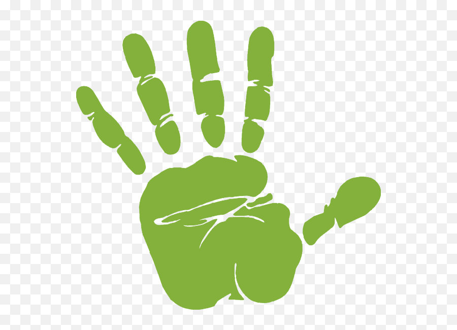 Abcjesuslovesme 2 Year Curriculum Week 1 Abcjesuslovesme - Hand Print Clip Art Green Emoji,Don't Wear Your Emotions On Your Sleeve Bible
