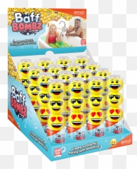Licensed Range - Happy Emoji,Emoji Bath Bomb