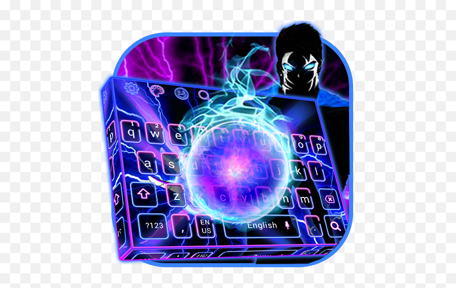 Neon Power Ball Theme - Art Emoji,Powerball Emojis