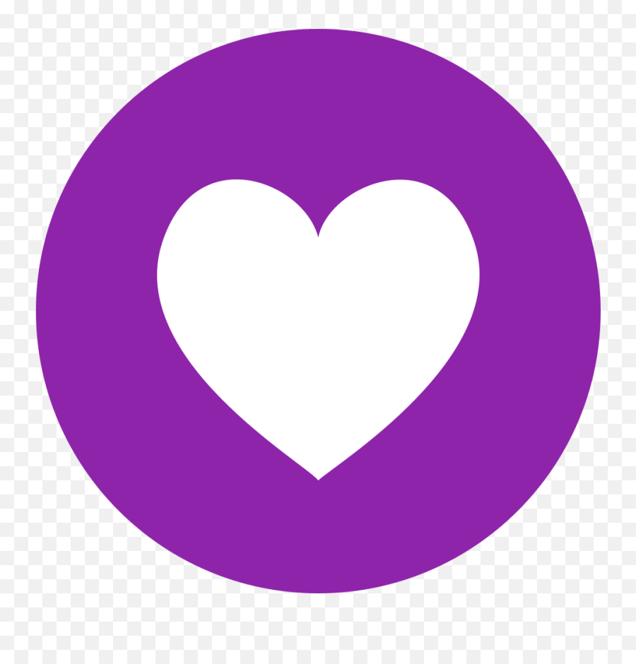 Fileeo Circle Purple White Heartsvg - Wikimedia Commons Red Heart In Circle Emoji,Purple Heart Emojis Transparent