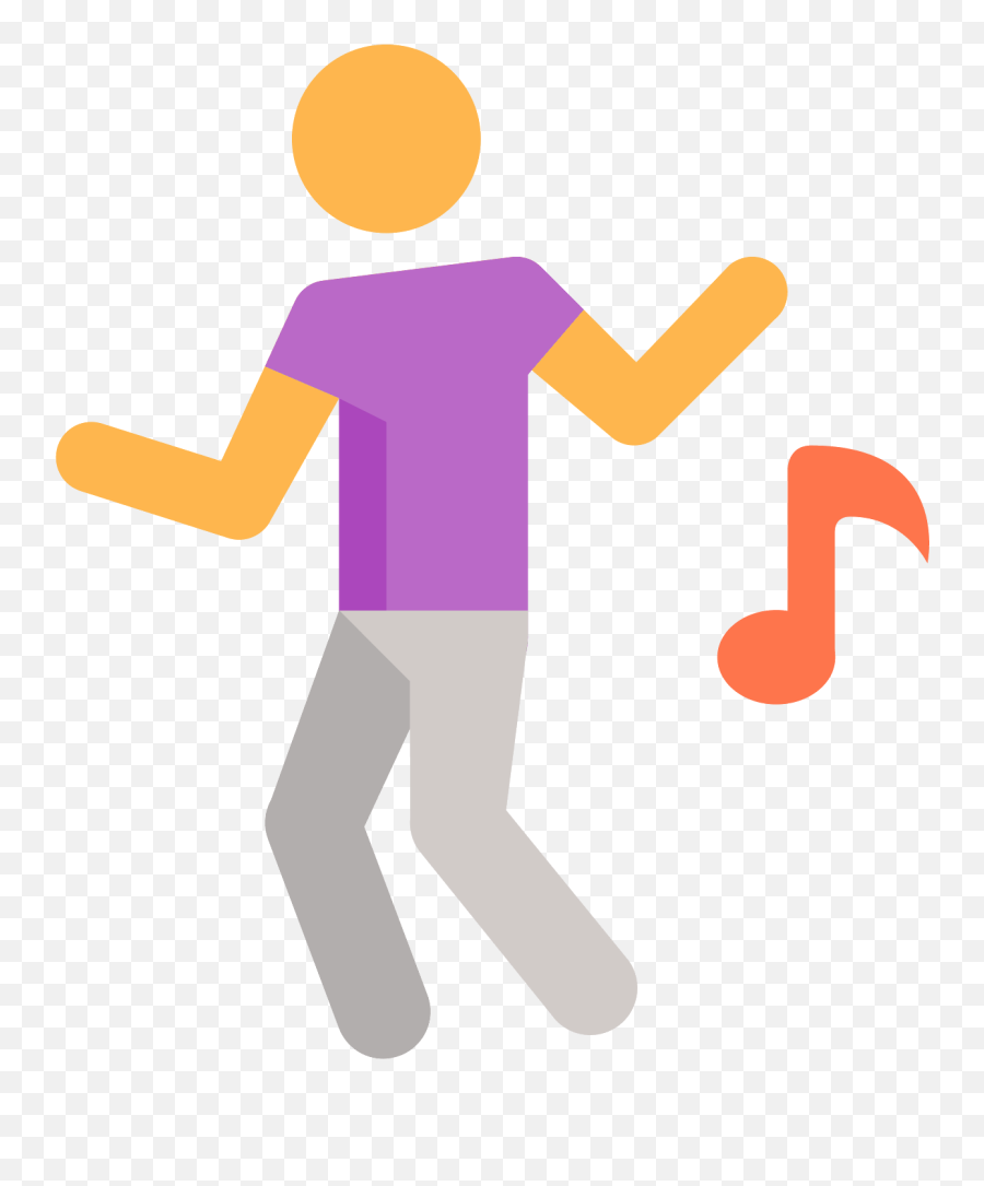 Download An Icon Of Dancing Consists Of A Man Or Woman - Colorful Dance Icon Png Emoji,How To Download Wonder Woman Emojis