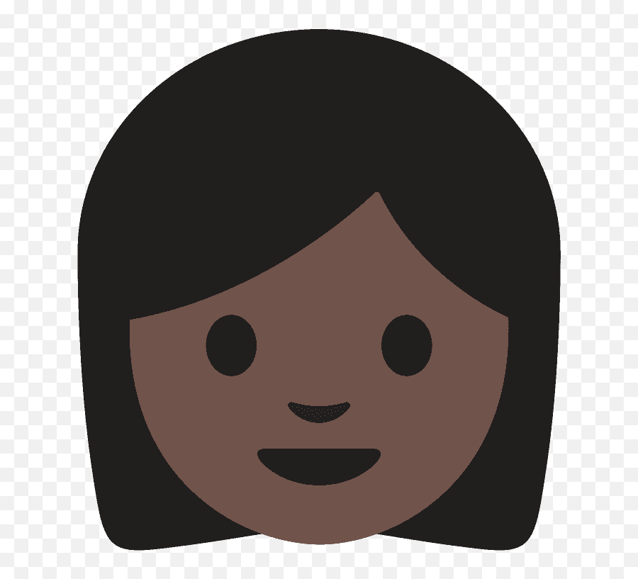 Girl Dark Skin Tone Emoji - Portable Network Graphics,Virgo Sign Emoji