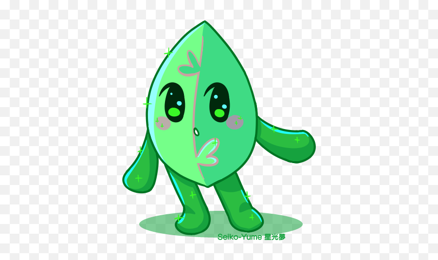 Leafy - Twitter Search Fictional Character Emoji,Seiko Heart Emoticon