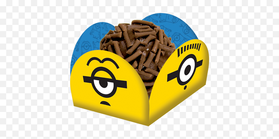 Porta Forminha Para Doces Minions - Lojas Brilhante Forminha Doce Cha Revelacao Emoji,Emoticons Meu Malvado Favorito