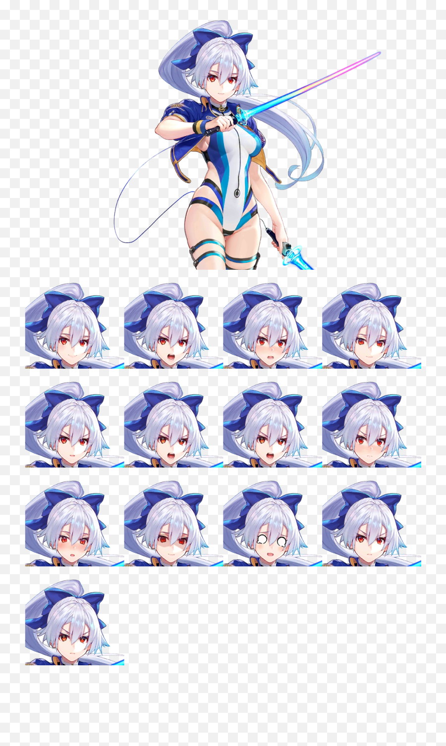 Summer Tomoe And Murasaki Sprites - Album On Imgur Summer Tomoe Sprite Emoji,Honkai Impact Emojis