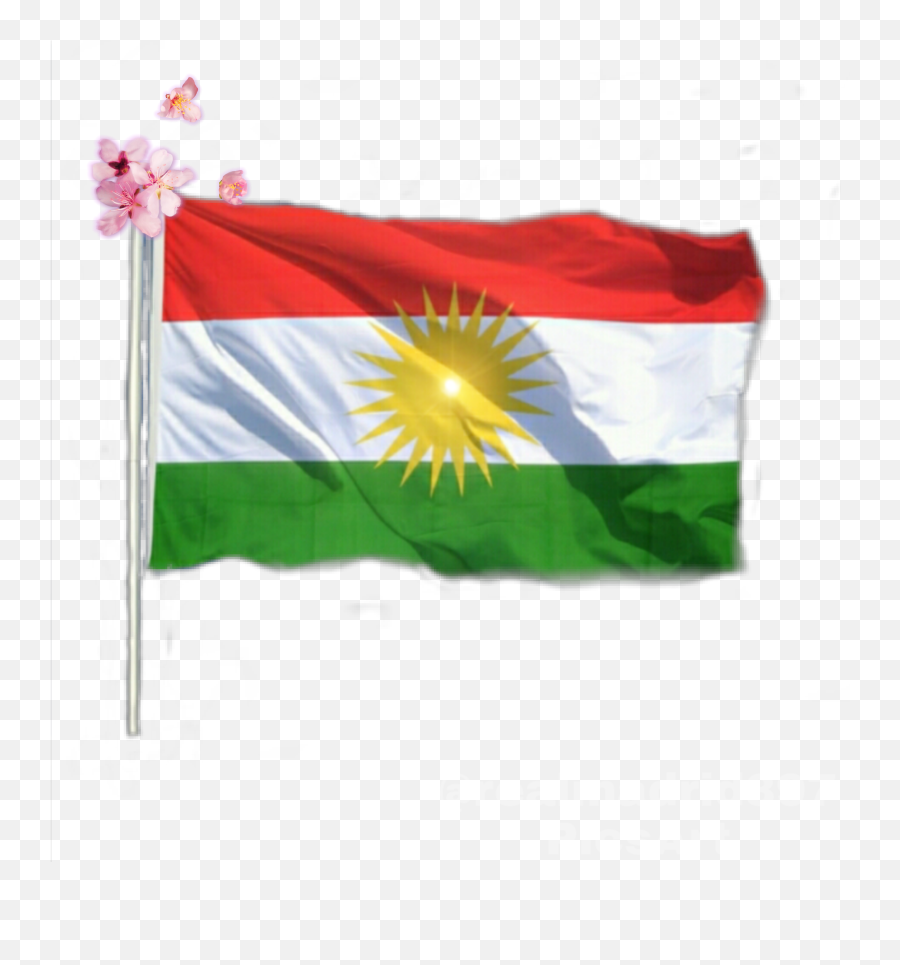 Goldyellow Sticker - Kurdistan Flag Emoji,Kurdish Flag Emoji