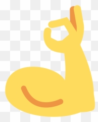 Download Discord Emojis Strong Hand Png Transparent,Discord Gun Emoji Png