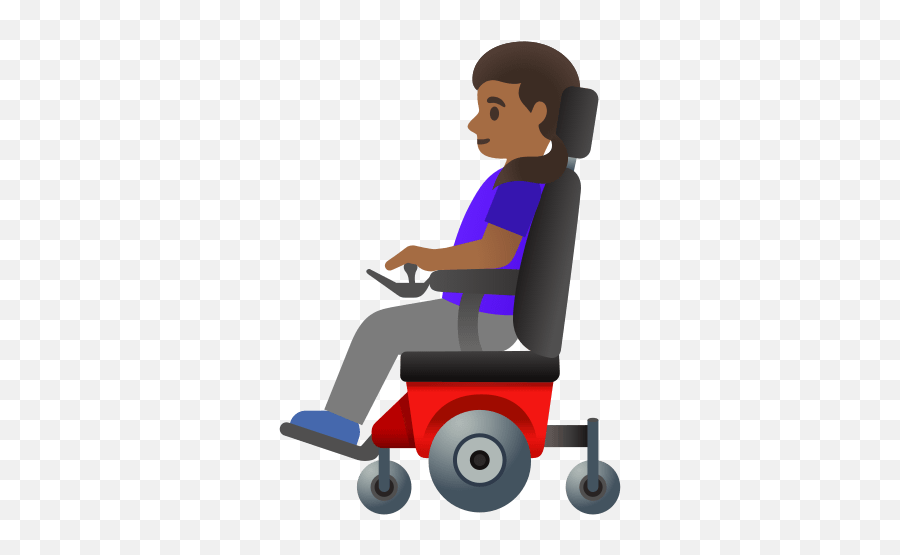 U200d Woman In An Electric Wheelchair With Medium Dark Emoji,Popular Skin Color Emojis