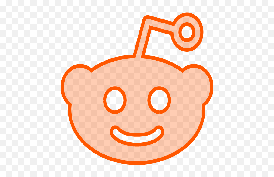Reddit Social Transparent Icon - Social Line Transparent Emoji,Periscope Emoticons