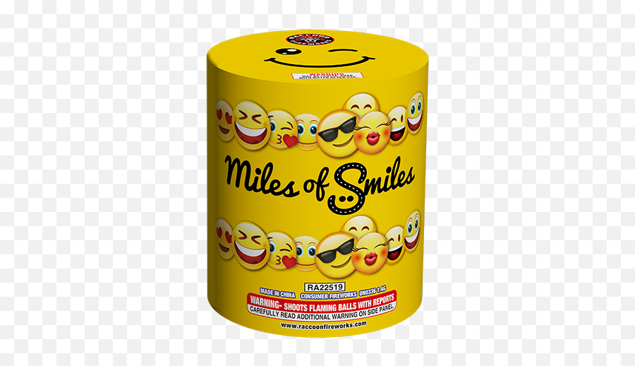 Ra22519 Miles Of Smiles 200gram 13 Shots Cake - Buy Product Emoji,Emoji Fire Work