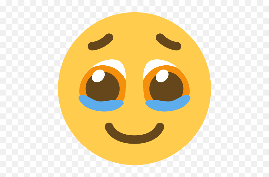 Face Holding Back Tears Emoji,Crying Smiling Emoji