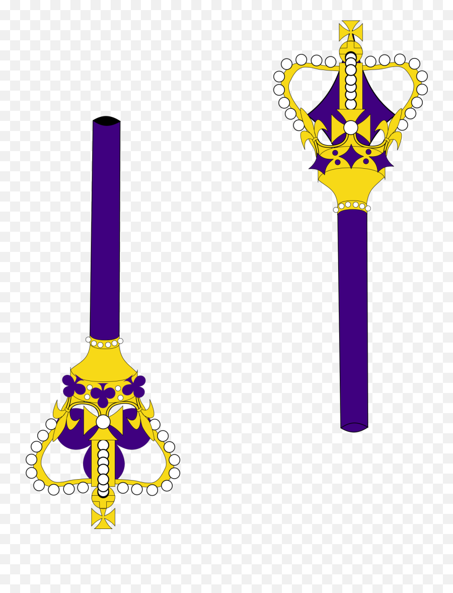 King Staff Clipart - Crown Staff Emoji,Bishop Emoji