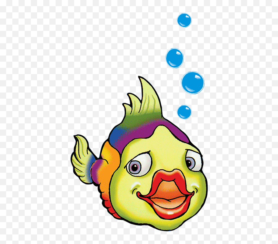 Happy Fish Clipart Gif Image Black And White Download - Happy Fish Emoji,Fishing Emoticon