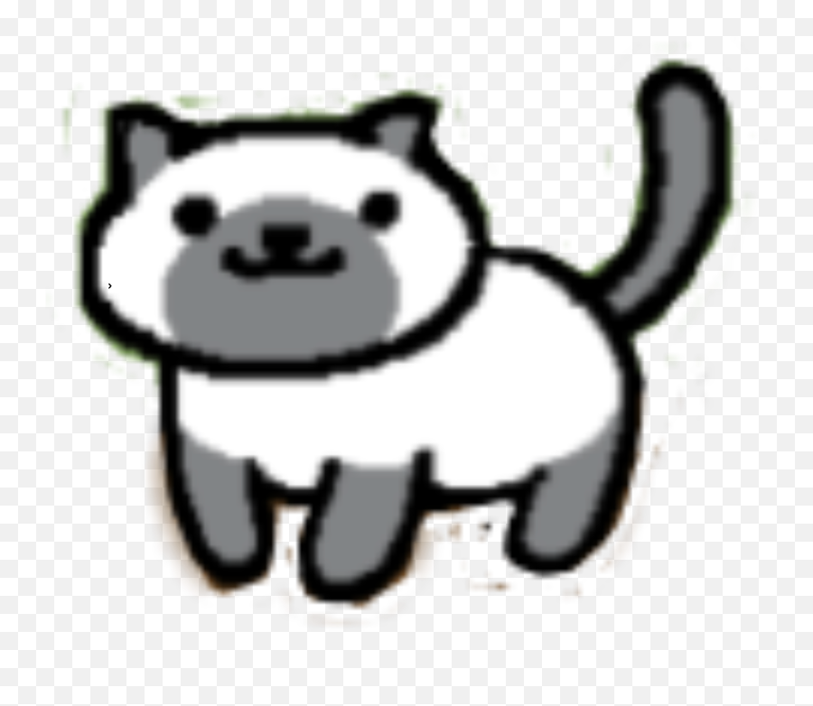 Neko Atsume Marshmallow Cat Kitty - Dot Emoji,Neko Atsume Emoji