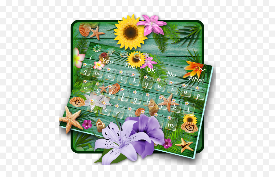 Tropical Flowers Keyboard - Apps En Google Play Decorative Emoji,Tropical Flower Emoji